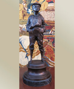 Escultura de bronce B-17